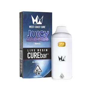 WEST COAST CURE - West Coast Cure - Juicy Blueberries Live Resin CUREbar 1g