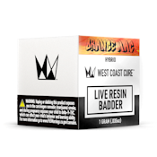 West Coast Cure - Orange MAC Live Resin Badder 1g