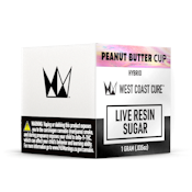 West Coast Cure - Peanut Butter Cup Live Resin Sugar 1g