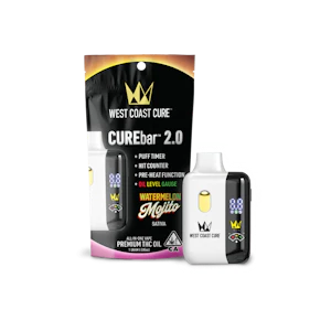 WEST COAST CURE - West Coast Cure - Watermelon Mojito CUREbar 1g