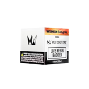 West Coast Cure - Watermelon Sangria Live Resin Badder 1g