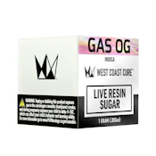 West Coast Cure | Gas OG | Live Resin Sugar | [1g] | Indica 