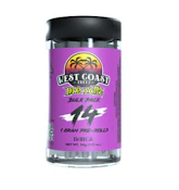 WEST COAST TREEZ | HINDU KUSH - 14PK | PREROLL | 14G