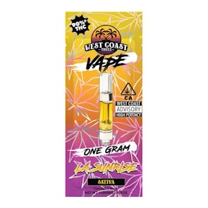 West Coast Treez - West Coast Treez - 1g Cart - LA Sunrise