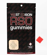 West Edison - RSO Gummies - Cherry - 100mg