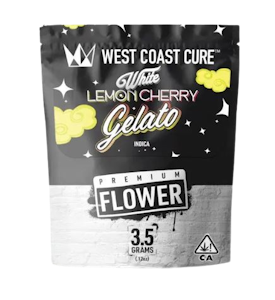 WEST COAST CURE - West Coast Cure - Premium Outdoor - Indica - White Lemon Cherry Gelato - (3.5g)