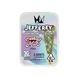 WEST COAST CURE - JEFFEREY INFUSED 5 PACK - CEREAL MILK .65G - WEST COAST CURE
