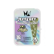 JEFFEREY INFUSED 5 PACK - OG KUSH .65G - WEST COAST CURE