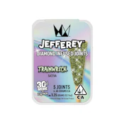 JEFFEREY INFUSED 5 PACK - TRAINWRECK .65G - WEST COAST CURE
