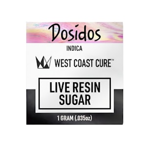 WEST COAST CURE - LIVE RESIN SUGAR - DOSIDOS 1G - WEST COAST CURE
