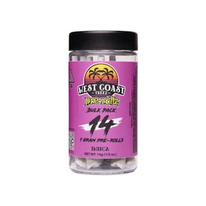 West Coast Treez - 14 PACK - BLUE GELATO 1G - WEST COAST TREEZ