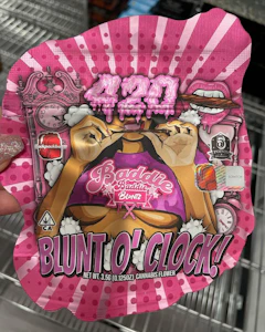 Backpackboyz - Blunt O' Clock (H) 29.29% THC | BackpackBoyz X Baddie Bluntz | 3.5g Flower