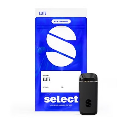 SELECT - Apple Fritter -Sativa- Elite All In One BRIQ (Vape Pen)  [2g]  | SELECT  |  Curaleaf   -xxx8 back
