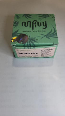 MFNY - MFNY | White Fire | Live Resin Badder 1g   -Refrigerator