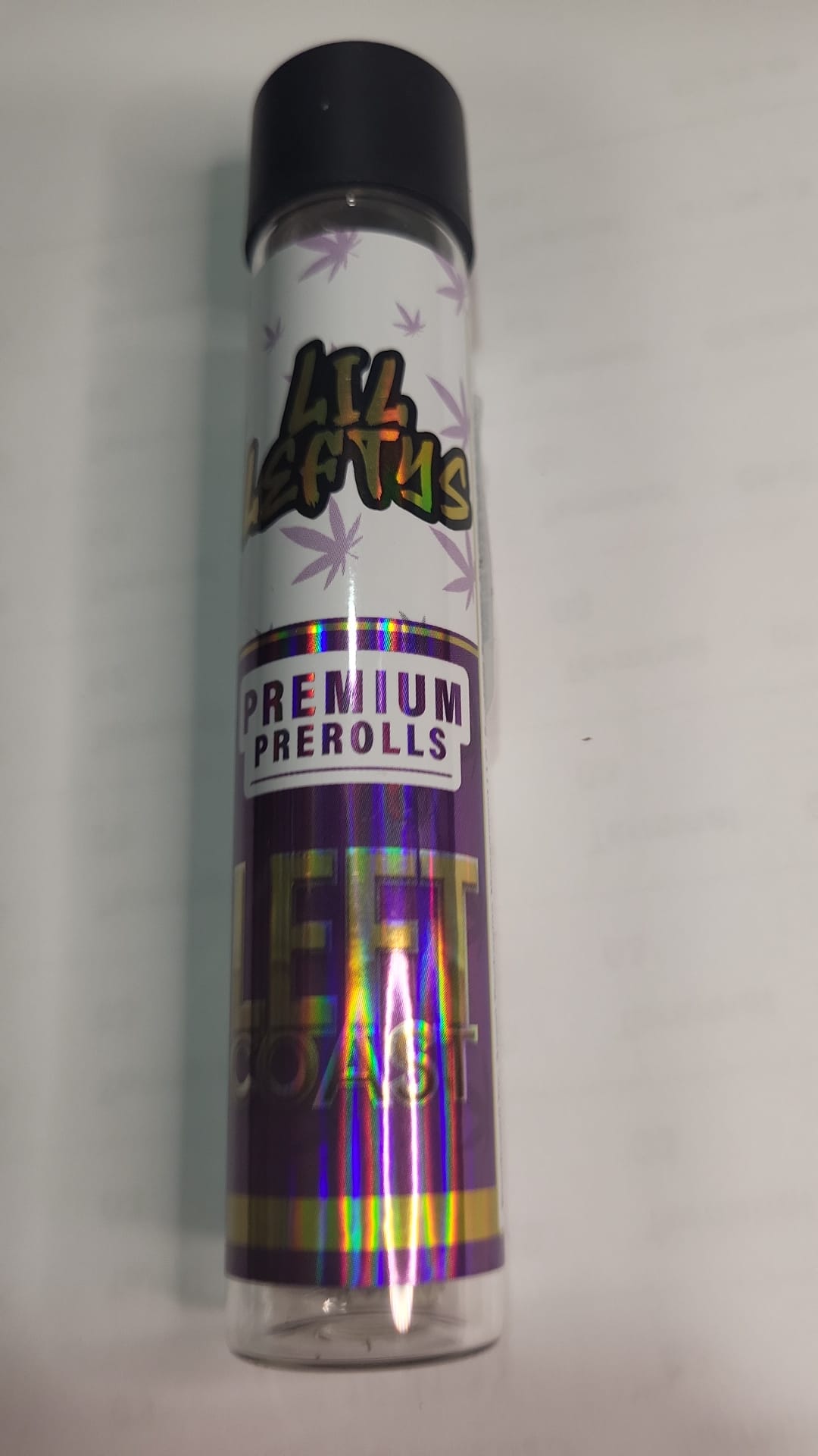 Monster Cookie -Indica- 19.00% THC | 1g (Non-Infused Pre-Roll) | Left Coast     -kk8