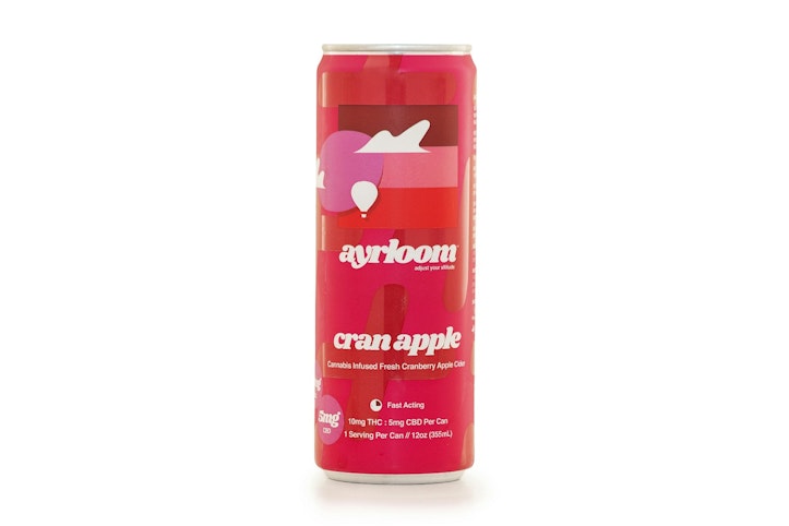 Ayrloom - Cran apple "UP" 2:1 Cannabis Infused Beverage - Ayrloom - t0