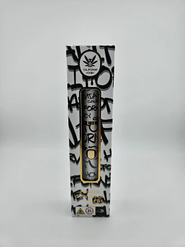 CALIFORNIA HONEY - Berry Gelato -Hybrid- 82.70% THC | Premium Cannabis Oil Disposable (Vape Pen) 1g | California Honey   -ttt8 BACK