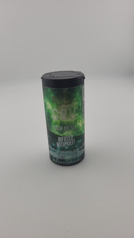 CRU - Sour Diesel -Sativa- 0.5G (Infused Pre-Rolls) 6 pack | CRU      -e10 FRONT