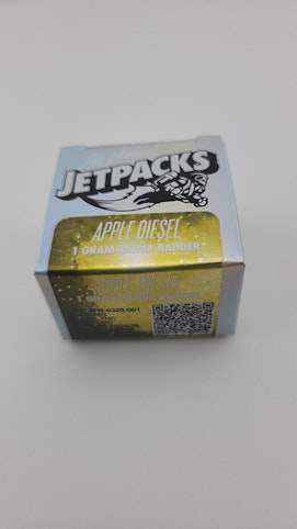 Jetpacks - Apple Diesel -Sativa- 1g Badder (Concentrate) | Jetpacks -MF Refrigerator
