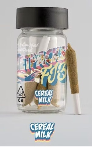 Jetpacks -  FJ-3 Cereal Milk 0.6G (Infused Pre-rolls) 5 PACK | Jetpacks      -a10 FRONT