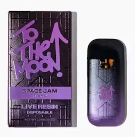 To The Moon - Space Jam - Vape - Disposable - 1.0g - Live Resin - TTM   -yyy6 MIDDLE
