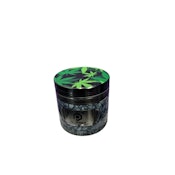 Clickit  Grinder - Assorted Design with Cannabis Leaf - 4 Part