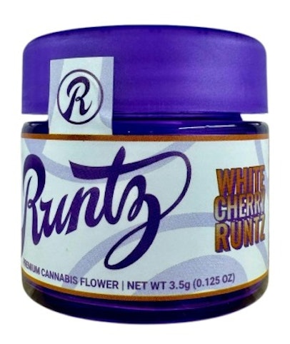 RUNTZ - White Cherry Runtz- Hybrid - 26.95% THC |  Flower 3.5g | Runtz     -v1