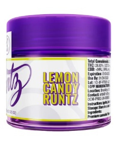 Runtz - Lemon Candy Runtz -Hybrid- 25.62% THC | (Flower) 3.5g | Runtz     -w2