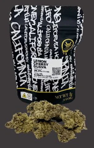 CALIFORNIA HONEY - Lemon Cherry Guava -Indica- 25.3% THC | 7g Cali Honey |   -bb8 front