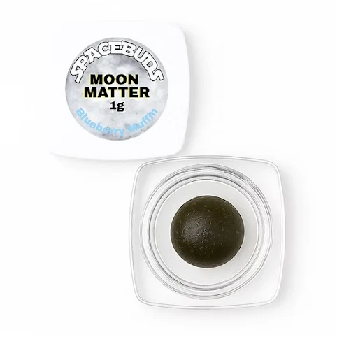 SPACEBUDS - Bluueberry Muffin -Hybrid- 46.30% THC | 1g Moon Matter (Hash) | SpaceBuds -BF #16
