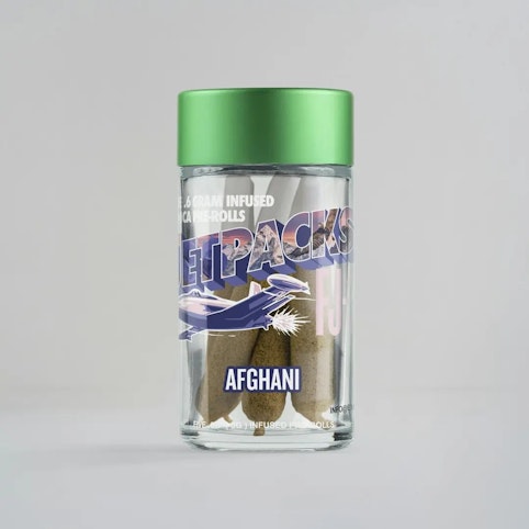 Jetpacks - Afghani FJ-3 -Indica- 39.61% THC | 0.6g 5pk (Infused Pre-Rolls) | Jetpacks    -d11 middle 2