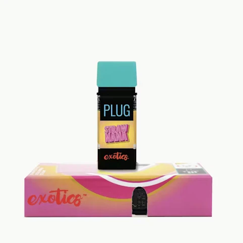 PLUGPLAY™ - Strawnana -Hybrid- 91% THC | 1g (Vape Pod) | PLUGPLAY         -XXX11 MIDDLE