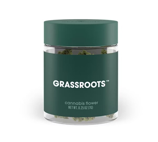 Grassroots - Lemon Berry Candy OG -Hybrid- 28.33% THC | 7g Jar (Flower) | Grassroots/Dark Heart  -Z7