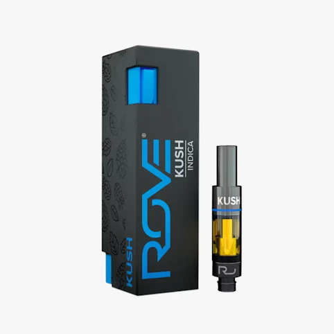 ROVE - Kush -Indica- 86.6% THC | 0.5g (Vape Cart) | Rove -H11 FRONT