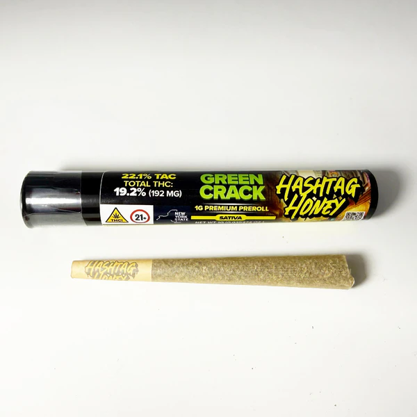 Hashtag Honey - Green Crack - 1g Preroll Main Image