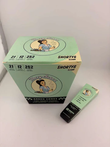 Blazy Susan - Blazy Susan x 53mm Shortys Green Cones 12 Pack