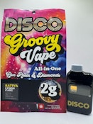 Disco Dabs - Orange Sour, 2g Groovy Vape All-In-One