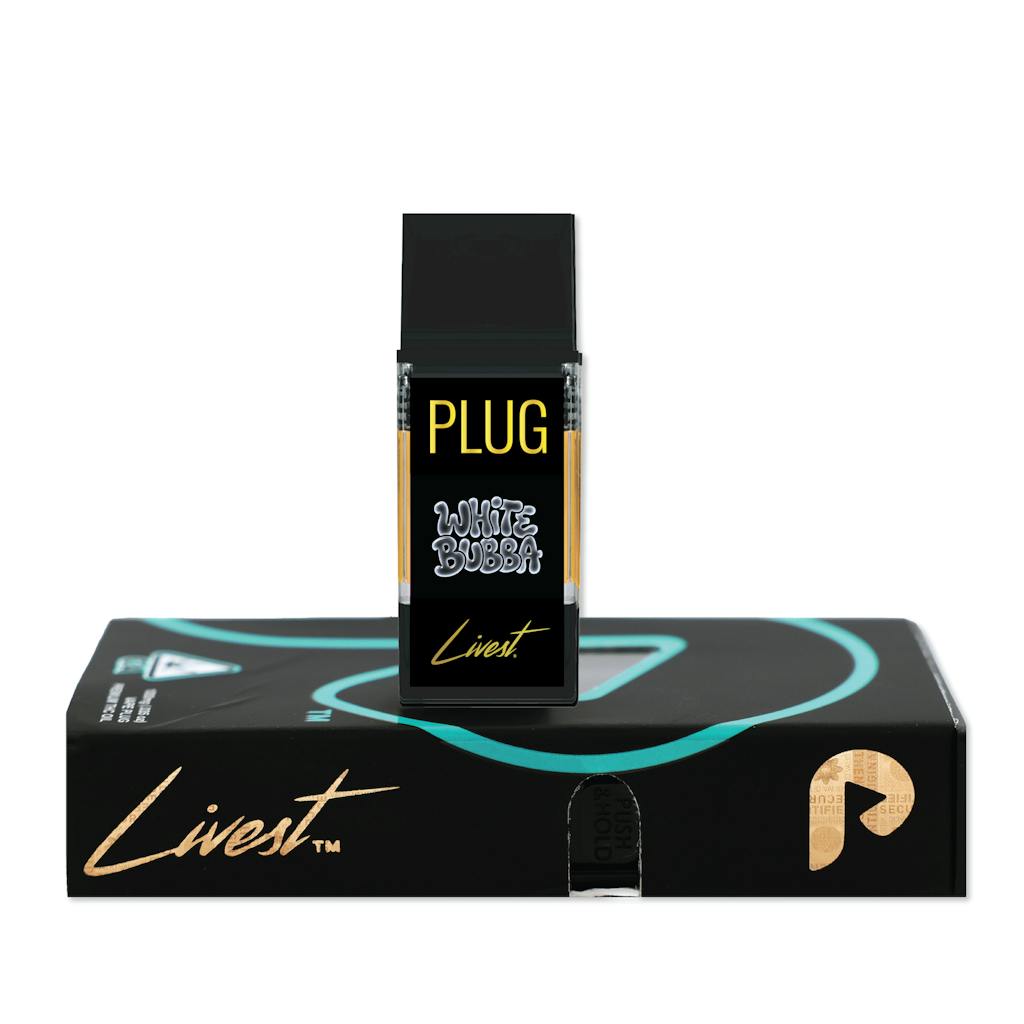 PLUGplay LIVEST White Bubba POD 1.0g