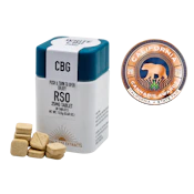 White CBG (H) | 25mg/1000mg (40pk) CBG RSO Tablets | Emerald Bay Extracts