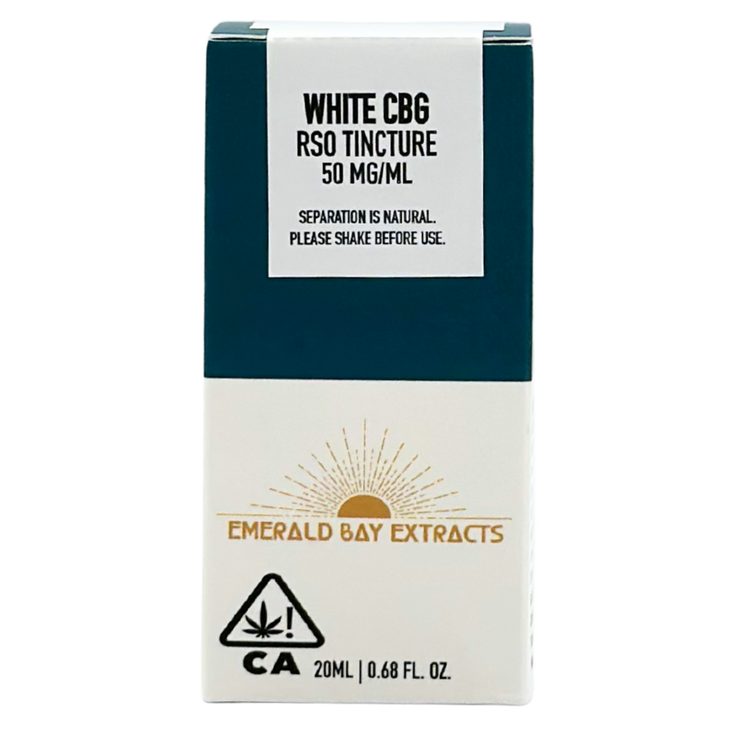RSO Tincture - White CBG - Tincture - 1000mg