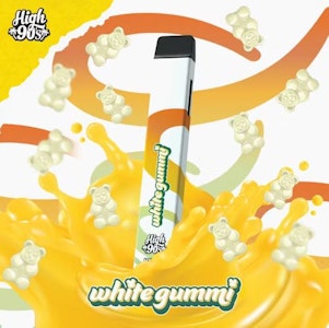 High 90's - HIGH 90'S: White Gummi 1g Disposable Vape (H)