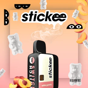 Stickee Swtich Disposable White Gummy X Guava Nectar 4g