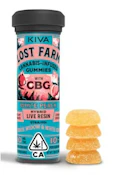 Lost Farm White Peach CBG 1:1 Gummies