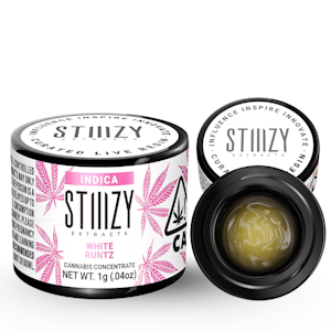 STIIIZY - White Runtz - Curated Live Resin (1g)