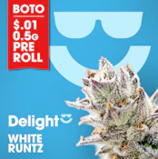 Delight | White Runtz | 3.5g | Flower