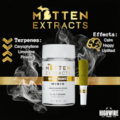 Mitten Extracts White Runtz Infused Preroll 5pk 3.5g