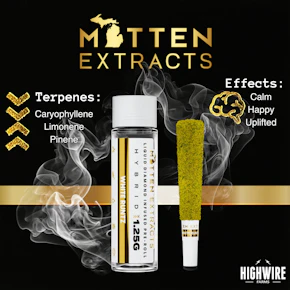 Mitten Extracts White Runtz Infused Preroll 1.25g
