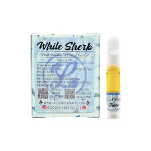 COLDFIRE EXTRACTS - Coldfire White Sherb Juice Vape Cart (Lumpy's Collab - Cured Resin) - 1g
