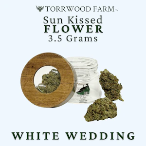 Torrwood Farm - White Wedding | Flower | 3.5g | Torrwood Farm