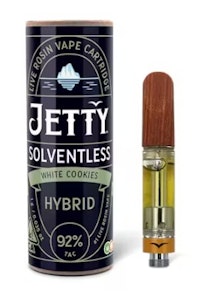 JETTY EXTRACTS - Jetty 1g White Cookies Live Rosin Cartridge